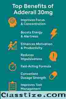 Get 20% OFF Adderall 30mg Overnight Delivery – No Prescription Required! 