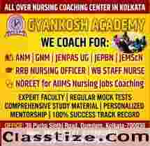 ANM GNM JENPAS-UG JEPBN AIIMS Nursing Coaching Center in Kolkata
