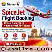 SpiceJet Flight Booking – Cheap Domestic & International Tickets | Tripnestify