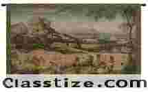 Collecting Hay Italian Tapestry – Elegant Wall Art Décor