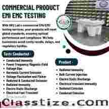 Commercial Product EMI EMC Testing in India