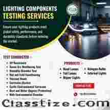 Lighting Equipment Testing Services in Noida
