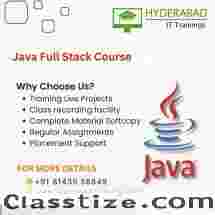 Java Full Stack Developer Course in Hyderabad