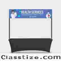 Table Top Banners for Trade Shows, Events & Offices