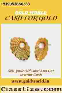 If you want instant cash for your old gold than sell your gold to the GOLDWORLD.