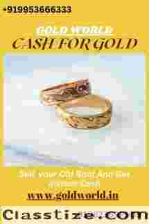 If you want instant cash for your old gold than sell your gold to the GOLDWORLD.