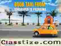 Taxi from Gorakhpur to Padrauna
