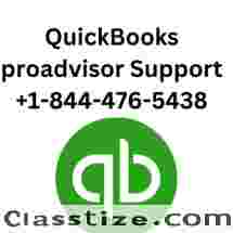 QuickBooks ProAdvisors support +1-844-476-5438