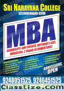 Study MBA While Working  in Hyderabad 
