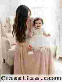 The Sarah Dress Lace Infant Christening Gown