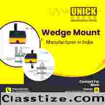 Unick Vibration | Wedge Mount Supplier - India | Call Now: 9650434282