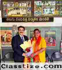 Dr Sandeep Marwah Congratulates C. Kalyan on His Election as President of Telugu Film Producers Council