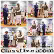 8th Atal Bihari Vajpayee National Award for Promotion of Art and Culture 2025 Presented During 11th Global Literary Festival Noida at Marwah Studios