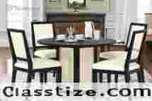 Shop Our Stylish 4 Seater Dining Table Sets at Nismaaya Decor