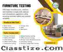 Furniture Testing Lab Services in Ahmedabad
