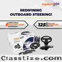 Power-Assisted Boat Steering System | Steerlyte Plus