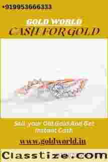 If you want instant cash for your old gold than sell your gold to the GOLDWORLD.