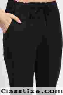 Upgrade Your Everyday Style with the Classic Black Lower for Women