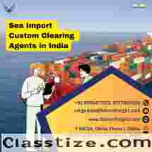 Sea Import Custom Clearing Agents in India: Falcon Freight