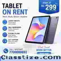  	tablet on rent at rs 299/- in mumbai 