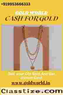 Get instant cash for gold at GOLD WORLD