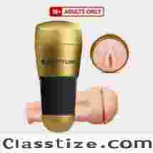Buy The Pretty Love Kitty Gold 3D Masturbator In India – Call: 9836794089