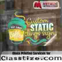  Glass Printing Services for Restaurant & Café 