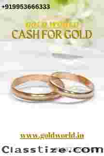 If you want instant cash for your old gold than sell your gold to the GOLDWORLD.