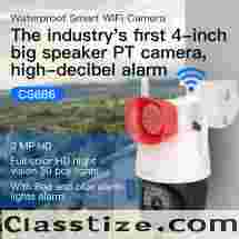 WiFi 1080P Fire Alarm Camera with Big Loudspeaker