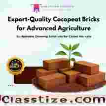 Cocopeat Brick Exporters from India