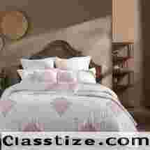 Buy Puffer Embroidered Bedding Set Online - Houmn