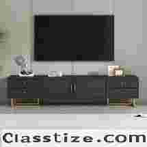 Modern TV Units | Black & White Designs with Custom Options