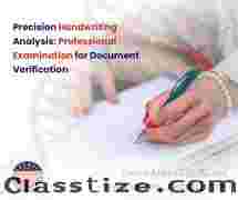 Get Reliable Handwriting Examination Test Services in India