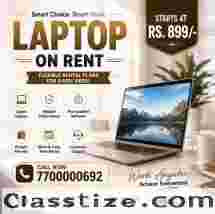 laptop on rent start at rs.899/- in mumbai