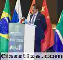 Sandeep Marwah Addresses BRICS International Investment Forum at Le Méridien on “Relations Through Art & Culture”