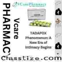 Unlock Pleasure and Performance with Tadapox 80mg - Buy Now
