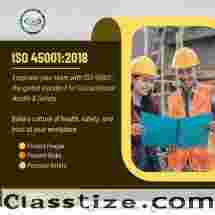 ISO 45001 Certification in bengaluru