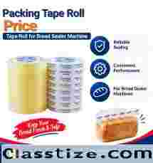 Packing Tape Roll Price | Tape Roll for Bread Sealer Machine 