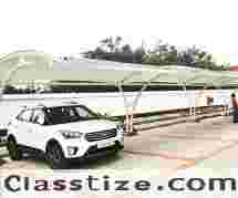 Tensile Car Parking Shade in Delhi