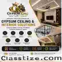 Gypsum False Ceiling in Vaishali Nagar Jaipur | Modern Ceiling Solutions | 9875815744
