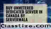 Buy Unmetered Dedicated Server in Canada By Serverwala