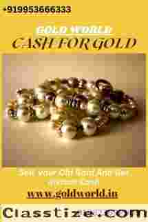 If you want instant cash for your old gold than sell your gold to the GOLDWORLD.