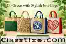 Go Green with Stylish Jute Bags