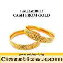  We the GOLDWORLD pay you instant cash for your old gold and highest in DELHI NCR.