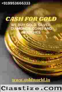 Come with any amount of gold and get instant cash on your gold.