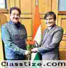 Sandeep Marwah Visits Consulate General of India in Edinburgh, Scotland to Strengthen Cultural Ties