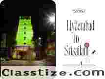 Hyderabad to Srisailam Cabs