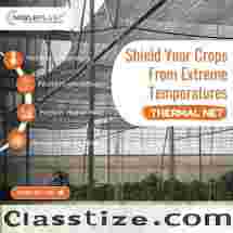 Thermal Net for Greenhouse Farming | Protect Crops from Extreme Heat & Frost 