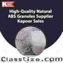 High-Quality Natural ABS Granules Supplier - Kapoor Sales