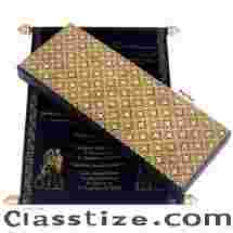 Elegant Scroll Wedding Invitations | Custom Scroll Cards & Boxes